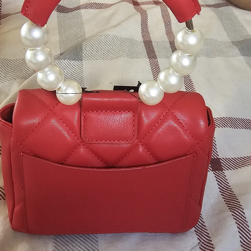 Badgley Mischka Yellow Quilted Crossbody Bag - Picture 10 of 13